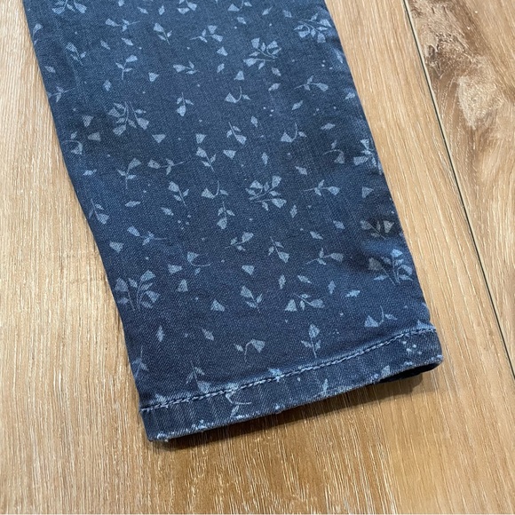 Current/Elliott The Stiletto Floral Print Jeans - Picture 3 of 16